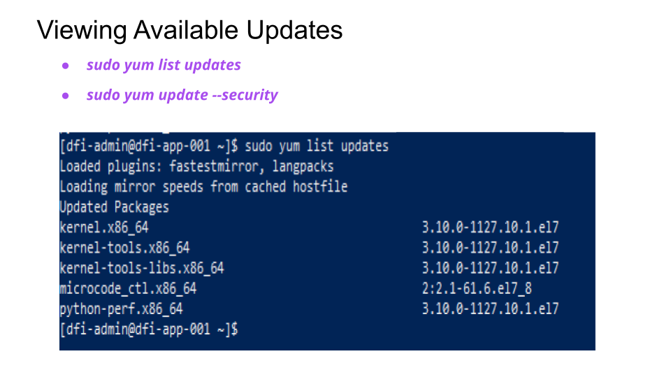 View Available Updates