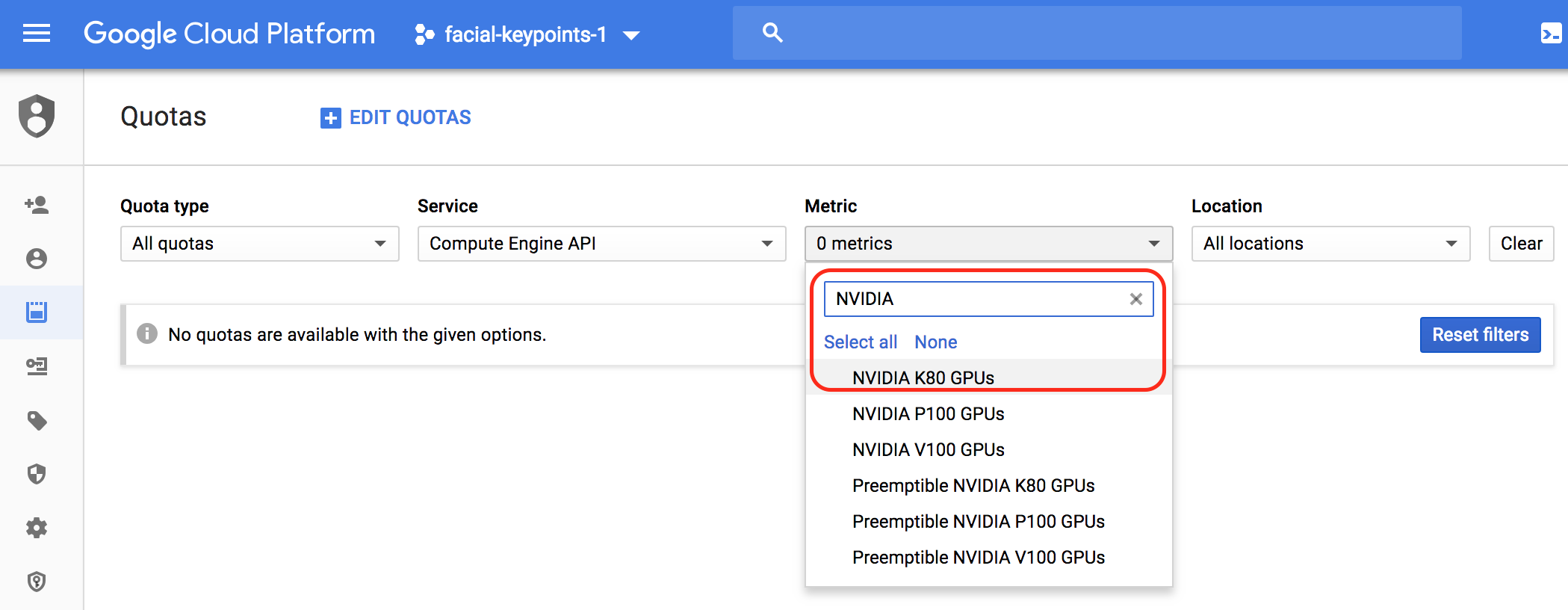 Search for the GPU you want.