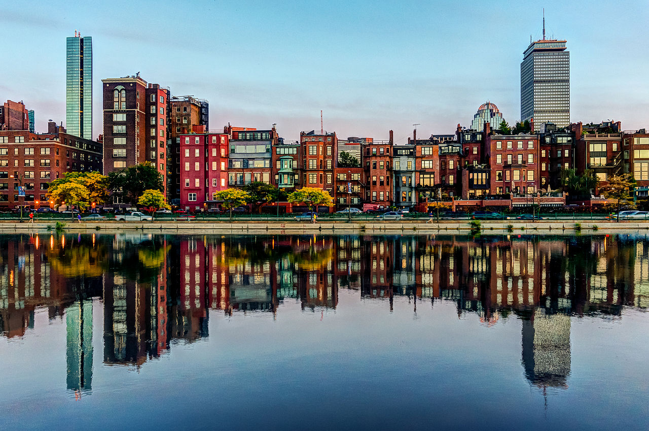 Boston's Back Bay

By Robbie Shade (Flickr: Boston's Back Bay) [CC BY 2.0 (http://creativecommons.org/licenses/by/2.0)], via Wikimedia Commons