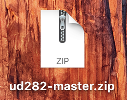 Zipped file.