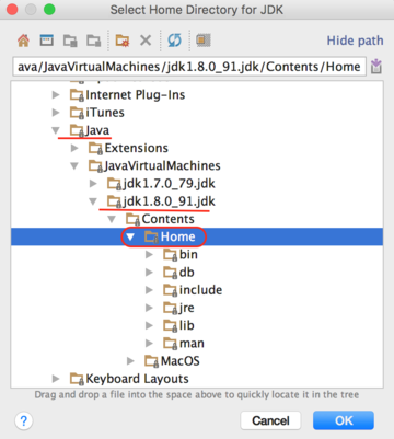jdk Home folder