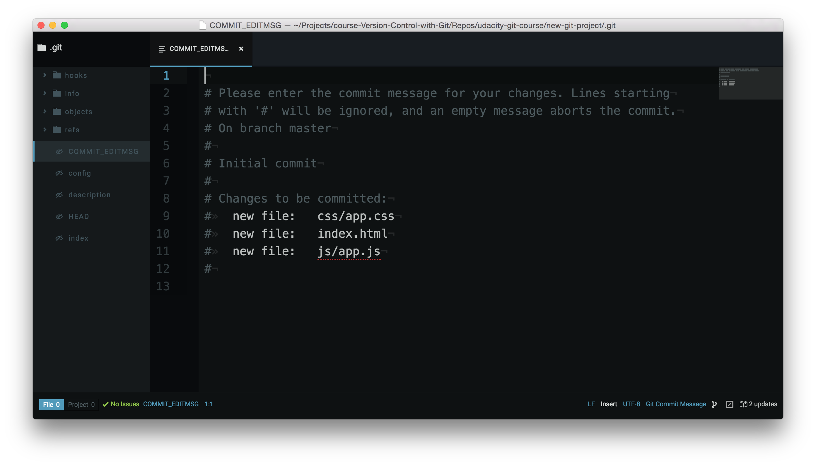 _Code editor displaying the default commit edit message content and is waiting for a commit message to be supplied._