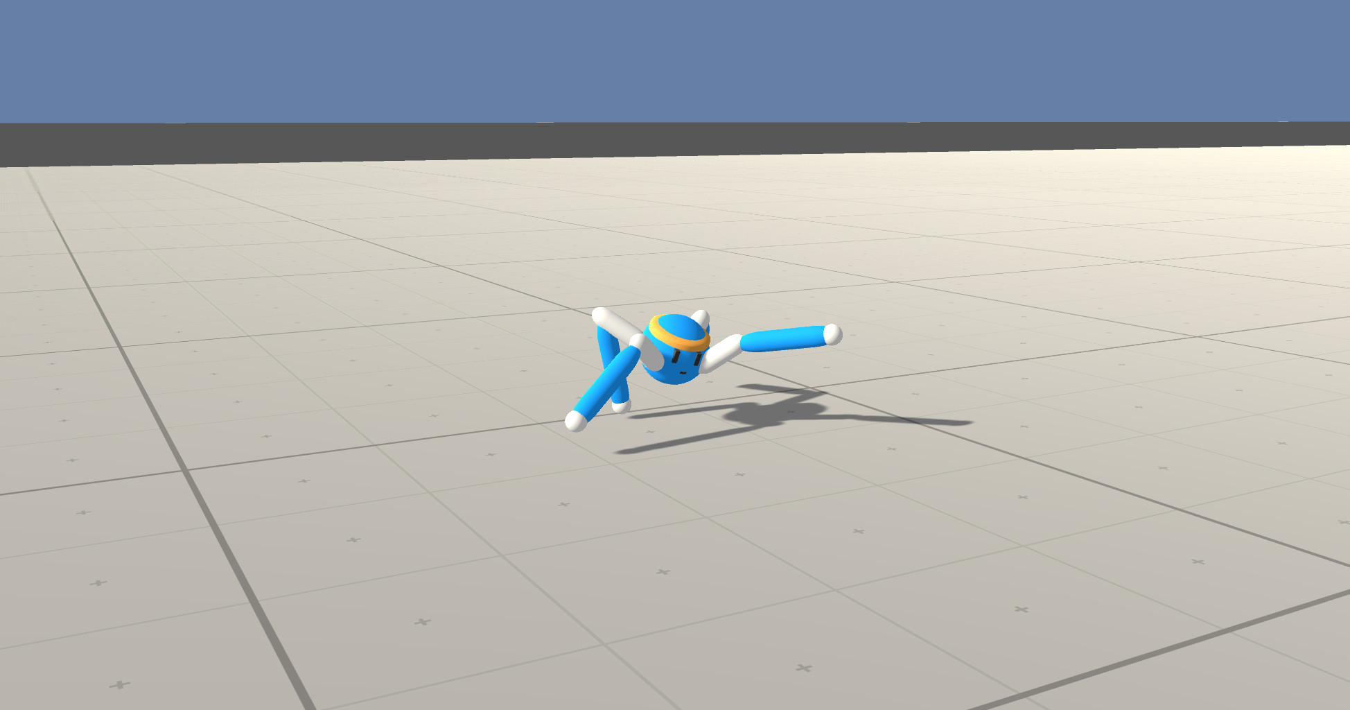 ML-Agents Crawler Environment